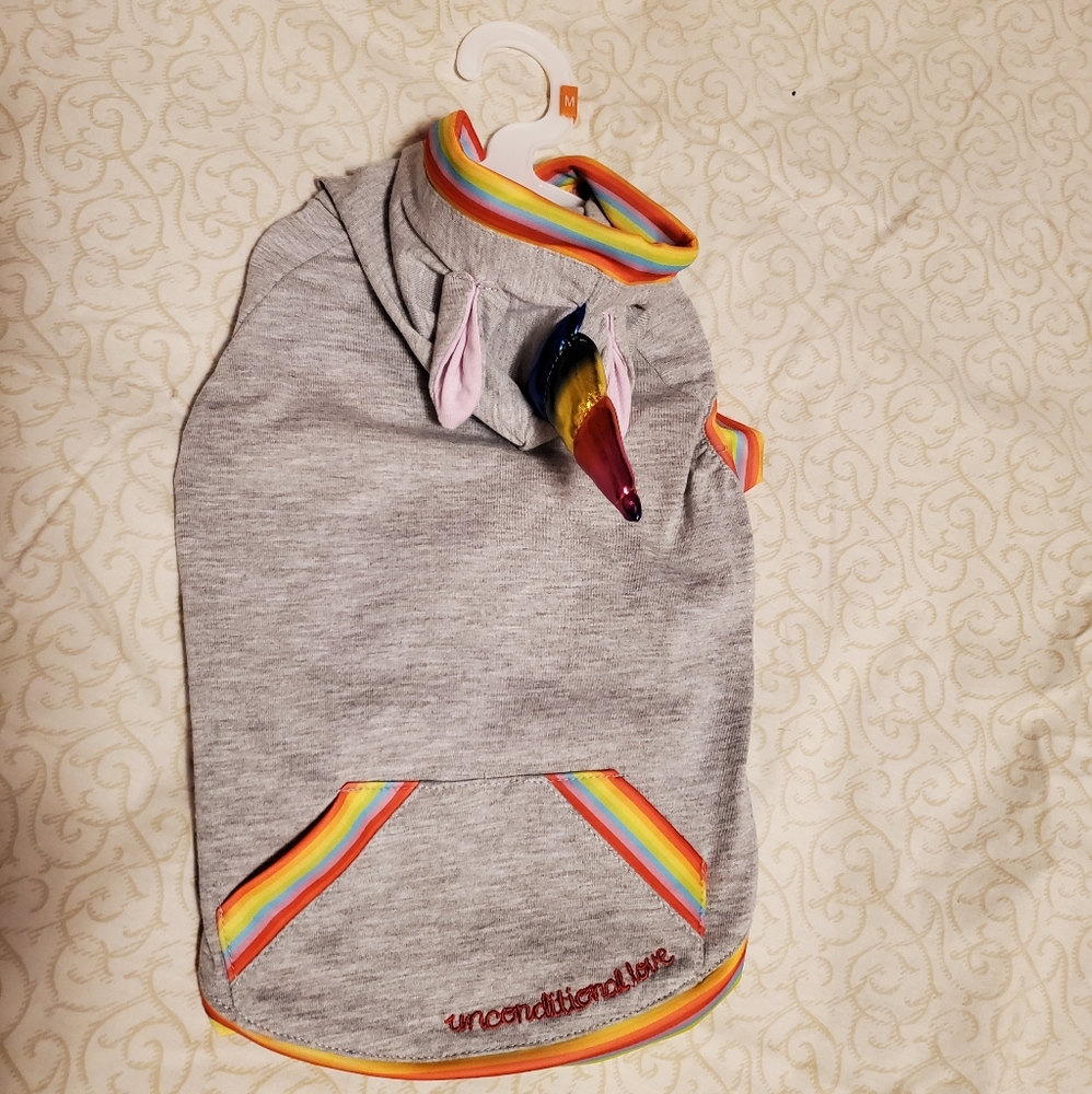 PET UNICORN PRIDE HOODIE LIMITED ED.